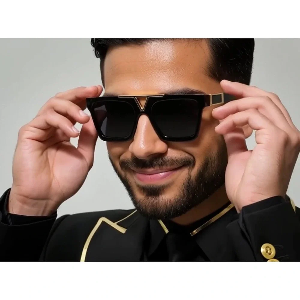 Sunglasses Men's Classic Strete Wear Trendy Gagster Style UV400 Protection Retro
